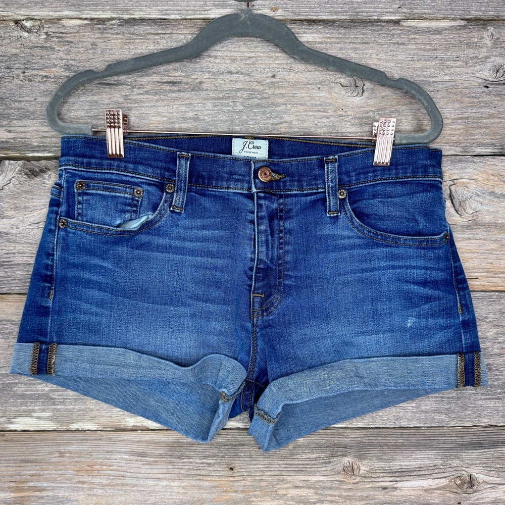 J. Crew Blue Denim Jean Shorts